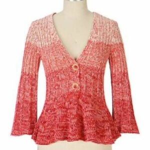 NEW Anthropologie Sparrow A Sea Change Knit Cardigan Sz Large